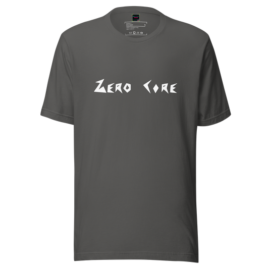 Zero Core White Logo Tee